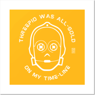 Threepio fan Posters and Art